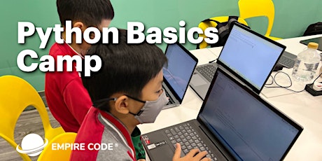 Python Basics Camp For  Ages 11 to 19