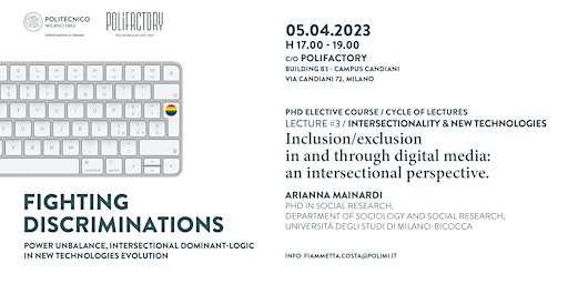 FIGHTING DISCRIMINATIONS #3/ In/exclusion in and through digital media