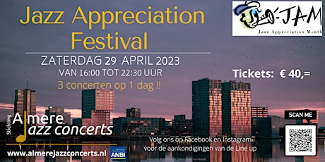 Jazz Appreciation Month Festival 29 April