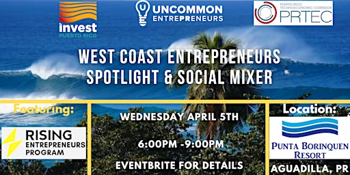 West Coast Entrepreneurial Ecosystem Networking Event