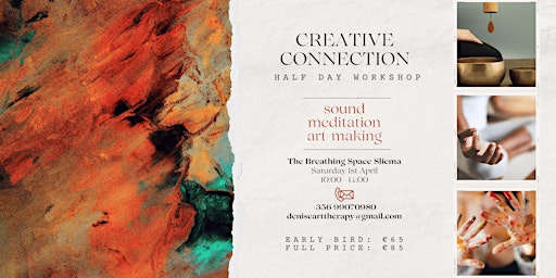 CREATIVE CONNECTION  through sound meditation and art making