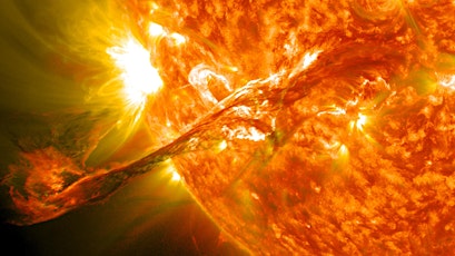 Imagen principal de Our Explosive Sun by Dr. Stephanie Yardley