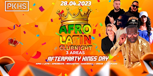 Afro Latin Clubnight – Tilburg || Afterparty Kingsday - 3 AREA