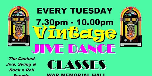 Jive, Lindy Hop, Swing, Charleston, Strolls - Vintage Dance Class 1940s 50s primary image