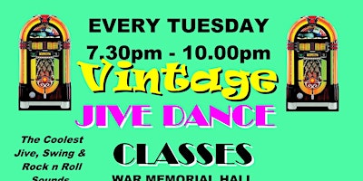 Primaire afbeelding van Jive, Lindy Hop, Swing, Charleston, Strolls - Vintage Dance Class 1940s 50s