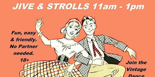 Hauptbild für Jive, Lindy Hop, Swing, Charleston, Strolls - Vintage Dance Class 1940s 50s