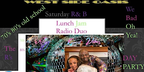 Saturday R&B Lunch Jam With RnR Radio!!!