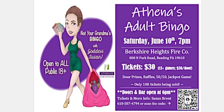 Berkshire Heights ATHENA'S Adult Bingo! :D