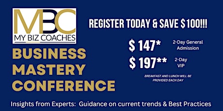 Business Mastery Conference