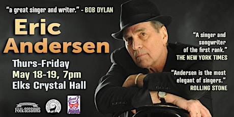 Eric Andersen at the Elks Crystal Hall