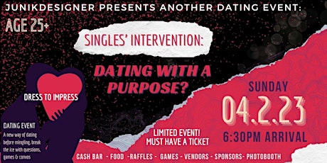 Singles' intervention: Dating with a purpose?