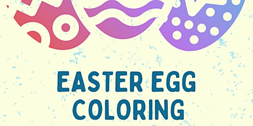 Easter egg coloring