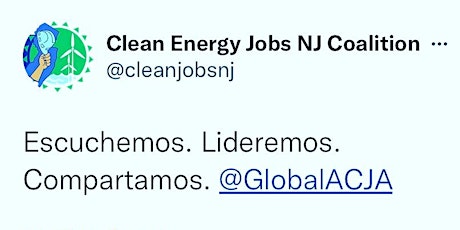 Campaña de Empleos de Energía Limpia en New Jersey