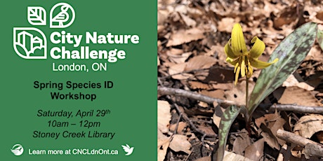 City Nature Challenge - Spring Species ID Workshop