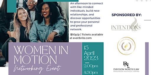 Women in Motion - Networking Event