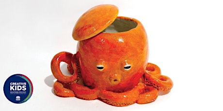 Air-Dry Clay Octopus Vessel primary image
