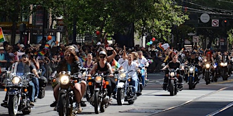 San Francisco Dykes on Bikes® Women's Motorcycle Contingent @ SF Pride 2024