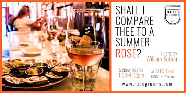 Shakespeare Brunch: Shall I Compare Thee to a Summer Rosé?