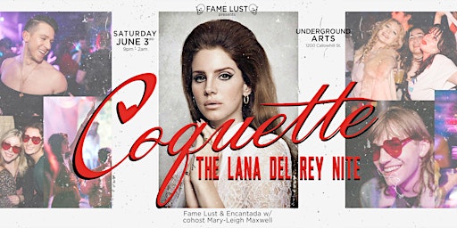 Coquette ~ The Lana Del Rey Nite primary image