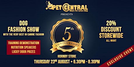 Dog Fashion Show - Pet Central 5th Birthday primary image