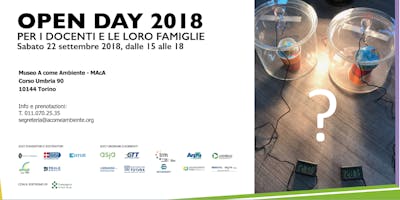 Open Day Insegnanti 2018 Open Day Insegnanti 2018