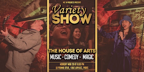 English Live Show - Music-Comedy-Magic | The House of Arts