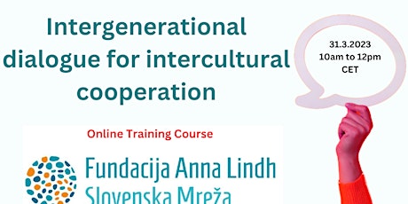 Online training: Intergenerational dialogue for intercultural cooperation