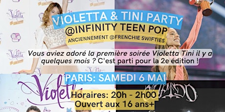 Soirée Violetta & Tini (Paris) - 2e édition