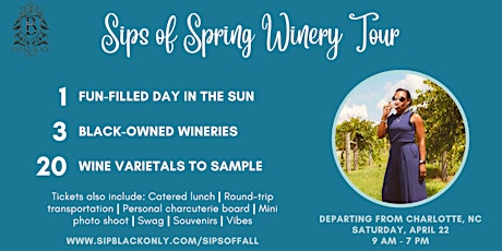 Sips of Spring Winery Tour