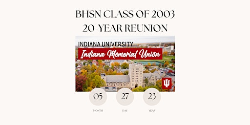 BHSN Class of 2003 20-Year Reunion