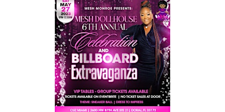 Mesh Dollhouse 6th Annual Celebration & Billboard Extravaganza