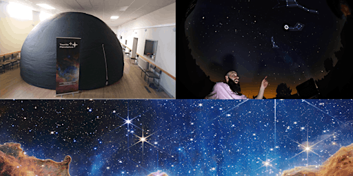 Easter Planetarium shows for families at Tealing Hall