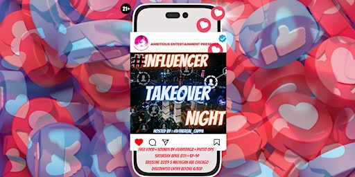 Influencer Takeover Night