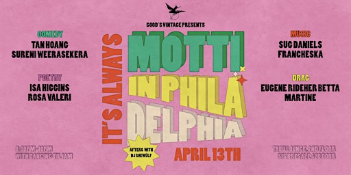 It’s Always Motti in Philadelphia