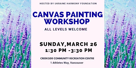 Canvas Painting Workshop Fundraiser