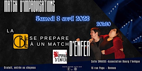Match d'Improvisation - La CIBLE vs Les Impro D'enfer de Paris