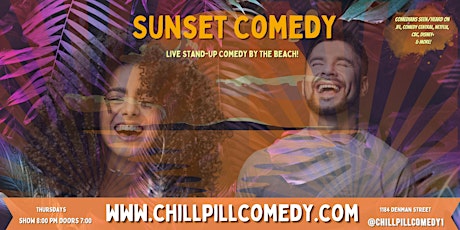 Sunset Comedy| Live Stand-Up Comedy Show by the Beach|Thursdays 8:00pm