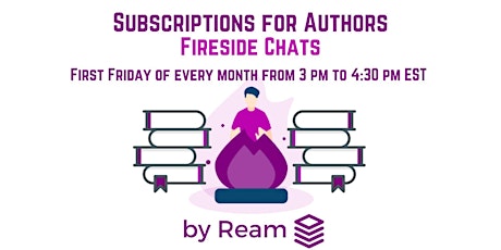 Imagem principal de Subscriptions for Authors: Fireside Chat