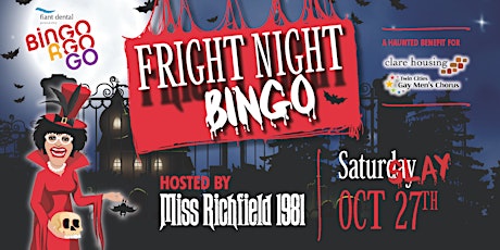 TCGMC & Clare Housing Present "FRIGHT NIGHT BINGO" primary image