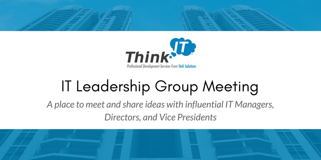 Twin Cities Think IT Leadership Meeting