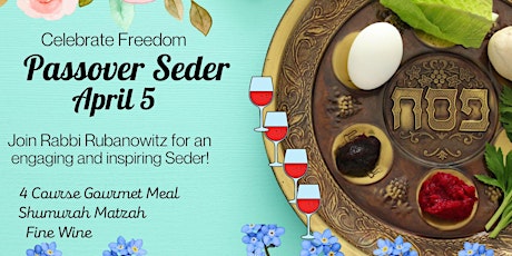 Passover Seder at Shul on the Beach Wed. April 5