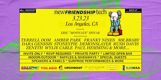 New Friendship Tech 2023 LA