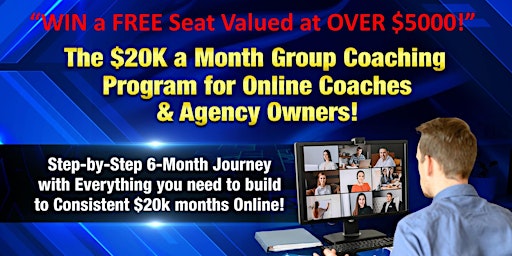 WIN a Free Seat to our Group Business Coaching Program! Valued at $5000!