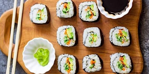 Imagen principal de In-person class: Hand-Rolled Sushi (New Jersey)