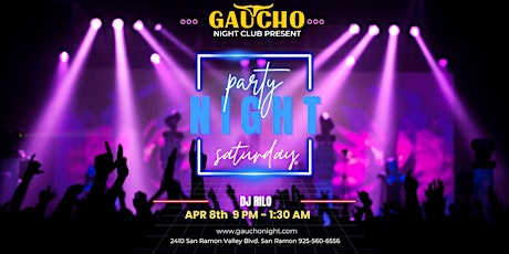 Party the Night Away with DJ Rilo at Gaucho Night Club in San Ramon