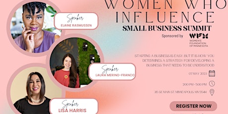 Women Who Influence - Small Business Summit