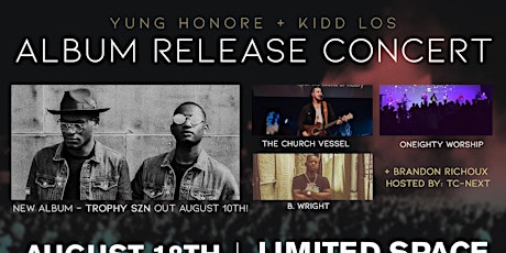 Yung Honore + Kidd Los - Album Release Concert primary image