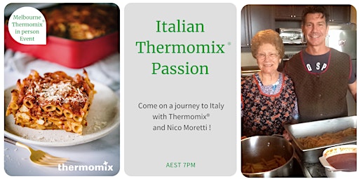 Imagem principal de Italian Thermomix® Passion with Nico