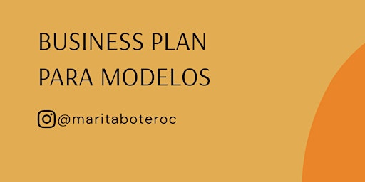 Masterclass Business plan para modelos