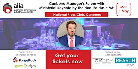 Canberra Manager’s Forum with Ministerial Keynote by the Hon. Ed Husic MP